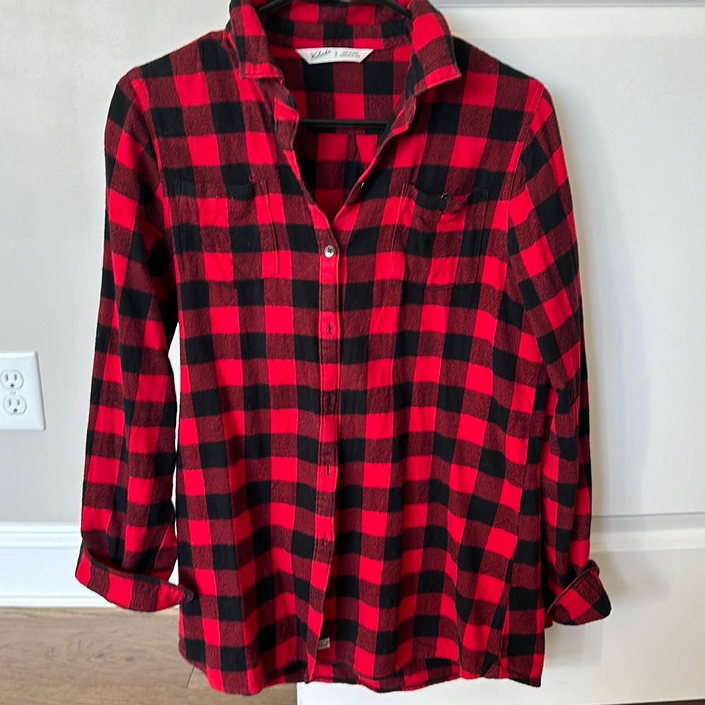 Woolrich Flannel Button Down Women’s Size Small